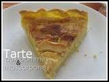 Tarte aux pommes et mascarpone