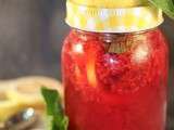 Limonade framboise/citron/menthe { Battle Food #20 }