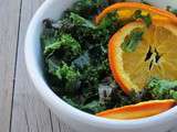 Kale matinal et orange croquante