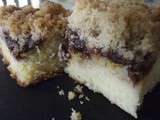 Crumb cake banane-nutella