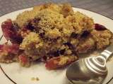 Crumble aux quetsches