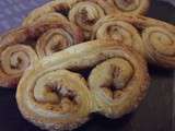 Palmiers aux épices de Noël