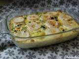 Clafoutis à la courgette et au chèvre de Marcella