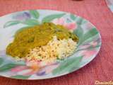 Dhal d’aubergine aux lentilles et au riz d’Anna