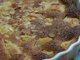 Gratin de poires aux amandes et aux pépites de chocolat d’Alexander