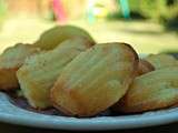 Madeleines au citron d’Inès