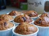 Muffins chunk chocolat noir de Berthe