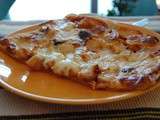 Pizza poulet sauce bbq de Donovan