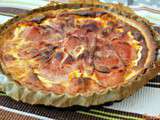 Quiche au bacon et au cheddar d’Evy