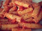 Rigatoni all’amatriciana d’Angela