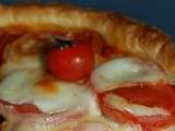 Tarte tomates-cerises mozzarella de Tim