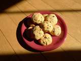 Cookies chocolat, orange et noix de coco