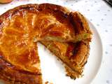 Galette des rois à la pomme, à l’amande et aux poires