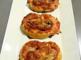 Pizza roulée façon palmiers