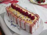 Buche vacherin framboises