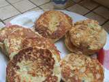 Galettes de chou-fleur