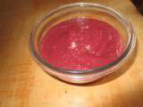 Purée de pommes de terre et de betteraves rouges au Thermomix