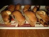 Financiers coeur Nutella