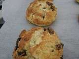 Scones aux cranberries