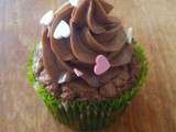 Cupcake nutella