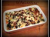 Gratin de feuilles de blettes