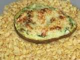 Avocat gratiné