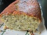 Cake au citron et aux graines de pavot