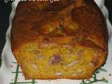 Cake potiron, chataignes et graines de courges