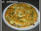 Clafoutis camembert poireaux