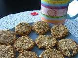 Cookies bananes et flocons d'avoine