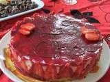 Fraisier d'anniversaire