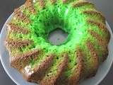 Gateau yaourt au pandan