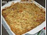 Gratin de pâtes aux épices mexicaines