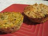 Petits flans de courgettes