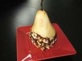 Poire vapeur choco-amande