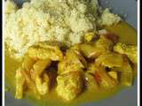 Poulet curry coco