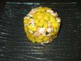 Tartare mangue crevettes