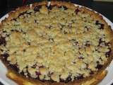 Tarte crumble aux fruits rouges