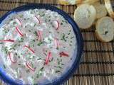 Tartinade de radis aux fines herbes