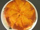 Tatin de thon, tomate et mimolette