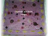 Charlotte aux fruits rouges