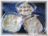 Riz au lait au cook'in