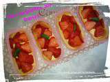 Tartelettes aux fraises