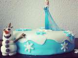 Cake Design La Reine des Neiges