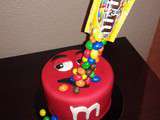 Gravity cake m&m’s (version 2 )