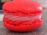 Macaron au coquelicot