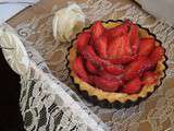 { Tarte Fraises Romarin (en attendant la recette)}