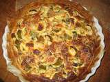 Quiche aux ccourgettes et fêta