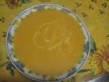 Soupe de carottes au curry