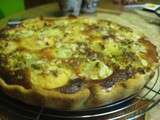 Tarte abricots poires et franchipane